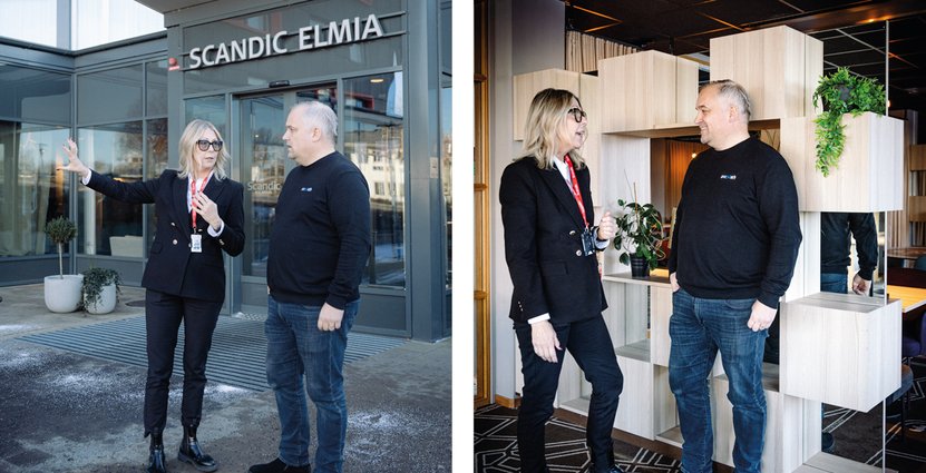 När Scandic Elmia behövde renovera avloppet valde man metoden relining. ”För oss gör det jättestor skillnad”, säger Ulrika Vestin, General Manager. Uppdraget gick till Ronnie Fransson och hans kollegor på Swoosh. ”Efteråt går det inte att se att vi har varit där”, säger Ronnie Fransson, Verksamhetschef Relining på Swoosh. 