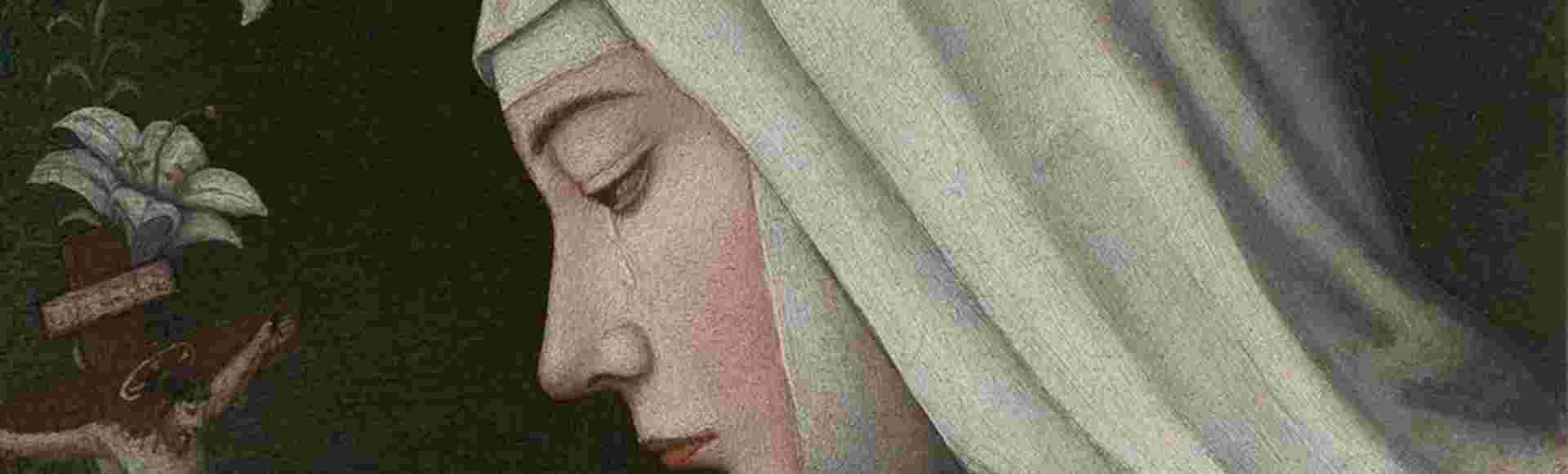Plautilla Nelli’s painting of Saint Catherine with the Lily.