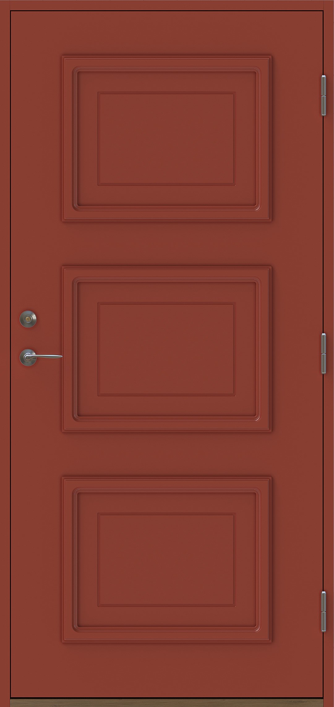 Zirkon utan glas Röd