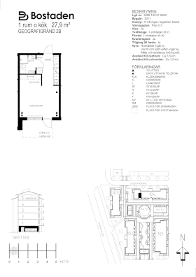 PlanlösningGeografigränd 2 B
