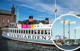 Gratisfärja gör Djurgården mer tillgänglig för besökare