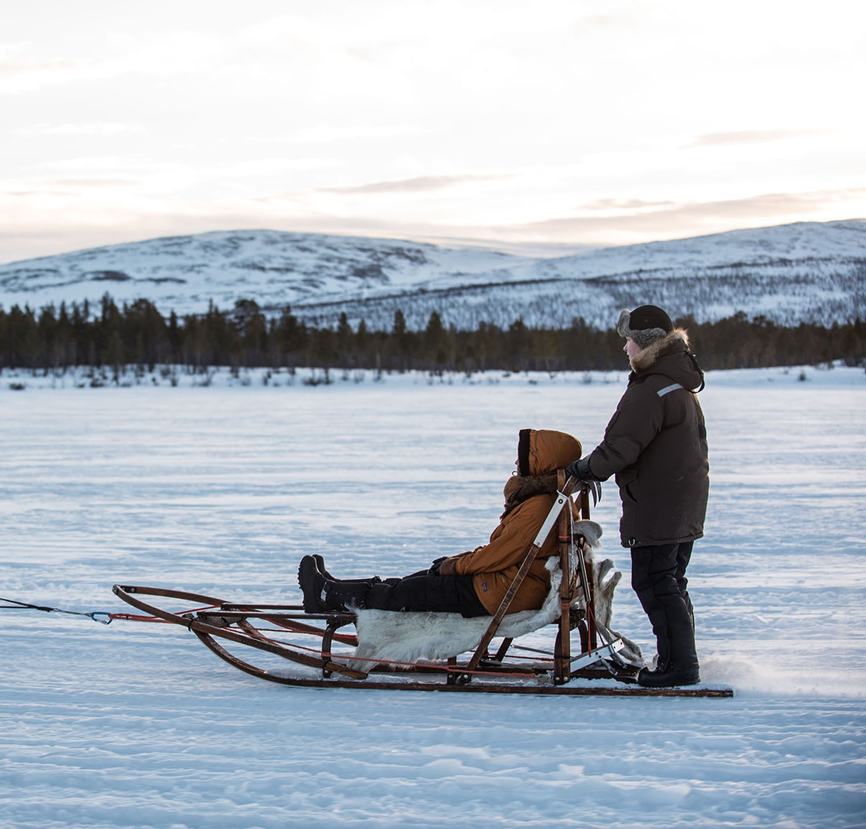 Hundspann i Kiruna med Husky Home