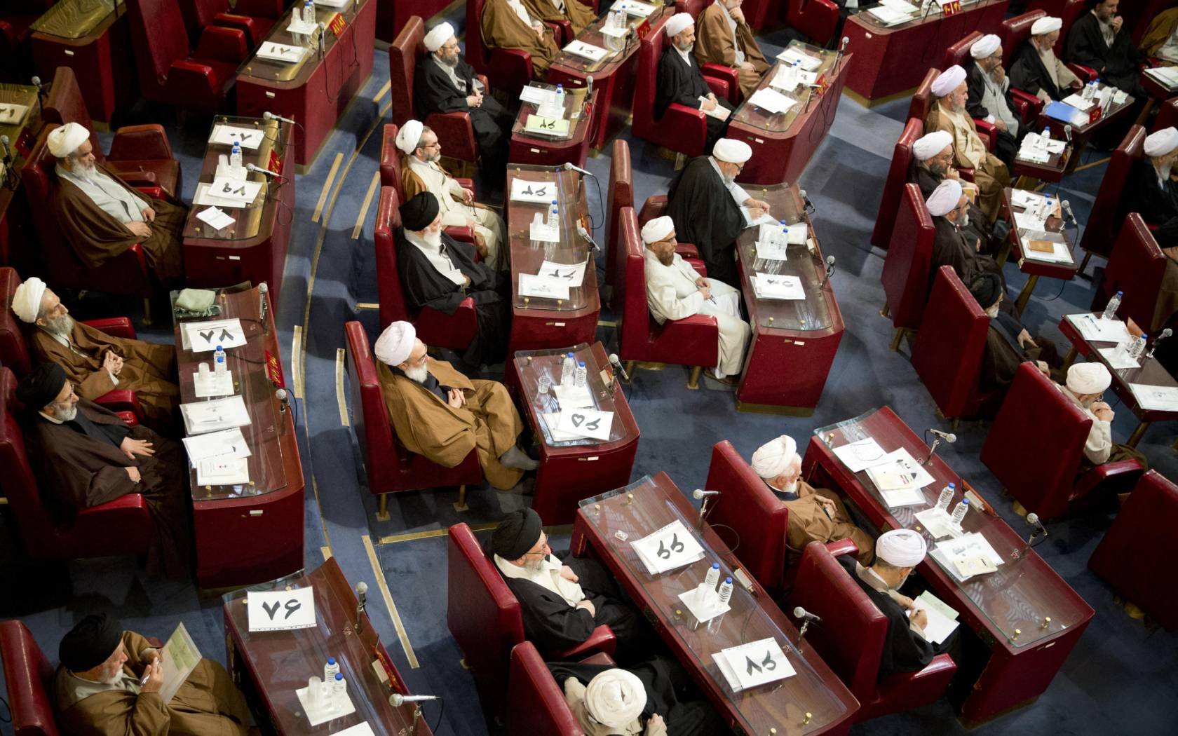 A general view of the annual Assembly of Experts meeting in Tehran, Iran.