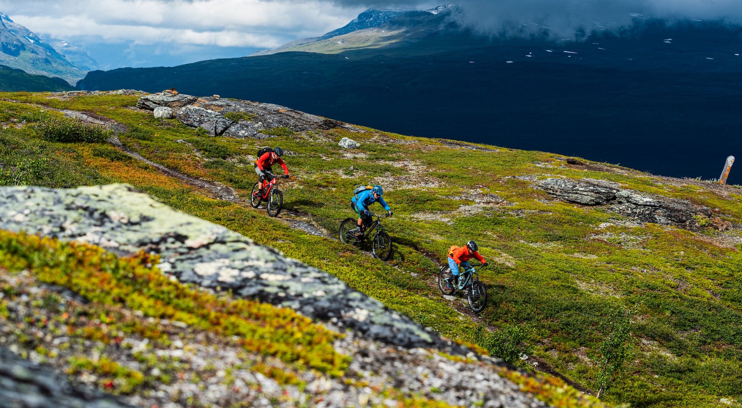 mtb biking mountain bike björkliden