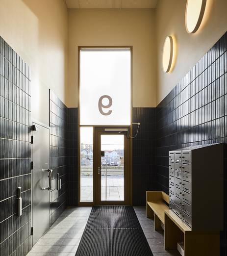 Generösa entréer ger en extra känsla till att komma hem