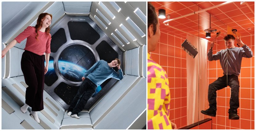 Paradox museum bjuder på både verklighet och illusion. 