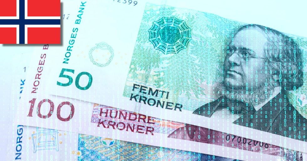 Nu börjar Norges centralbank testa sin e-krona: 