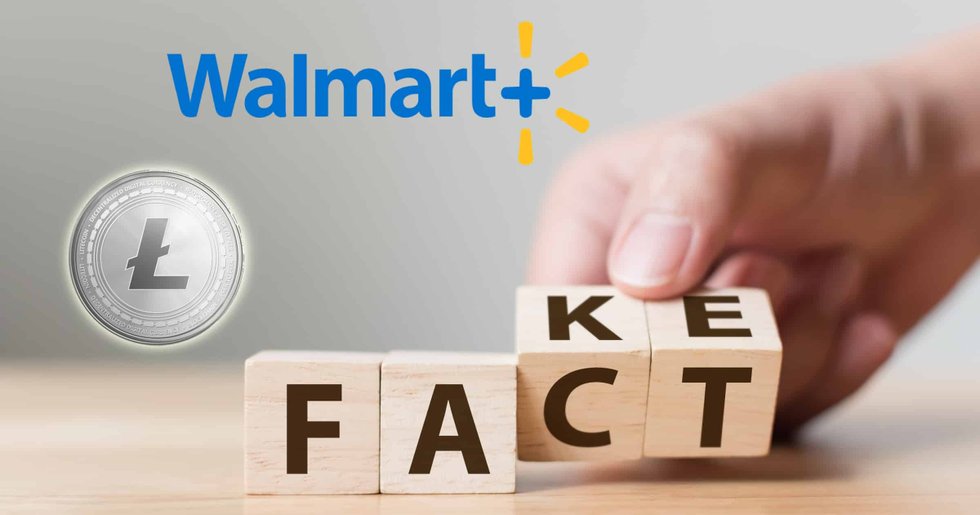 Fejkad Walmart-nyhet fick priset på litecoin att stiga med 34 procent
