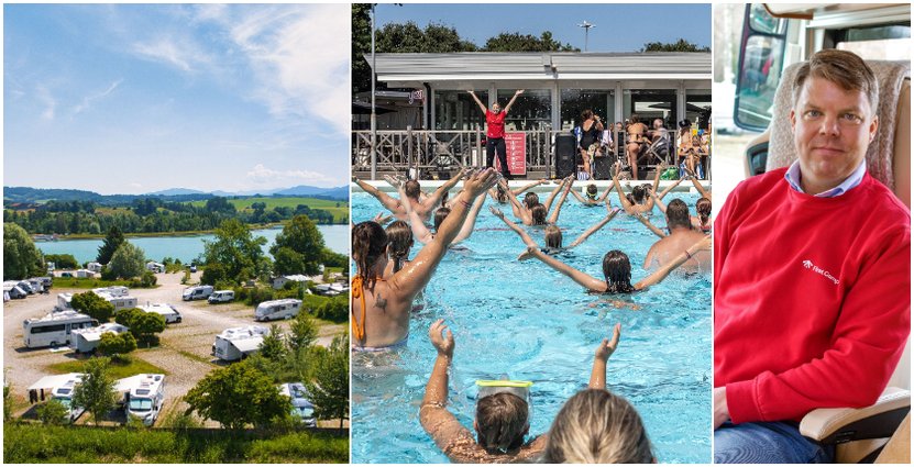 Campingen ger charterbolagen en god match om sommarresenärerna, säger Johan Söör, vd First Camp.  