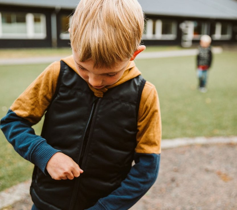 Fibertyngdväst för barn