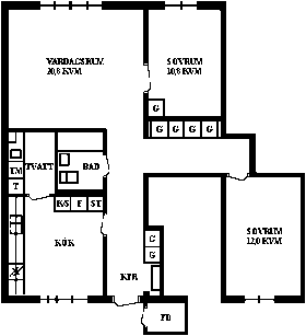 PlanlösningKandidatvägen 29 B