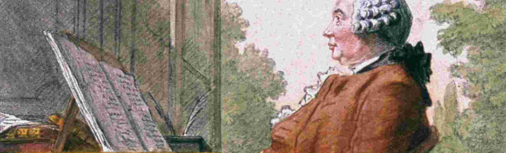 Watercolour of David Hume (1711-1776) by Louis Carrogis Carmontelle. Credit: Granger