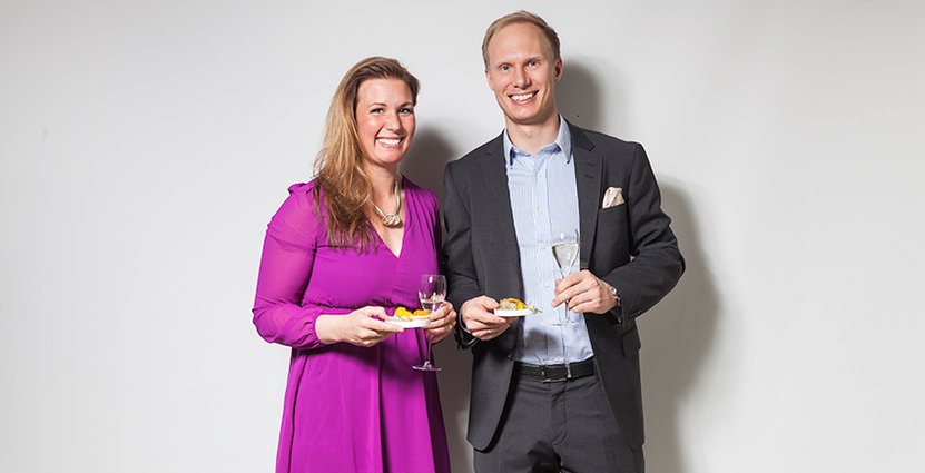 Syskonen Oscar och Erica Orrvik, Balingsholm kursgård.  