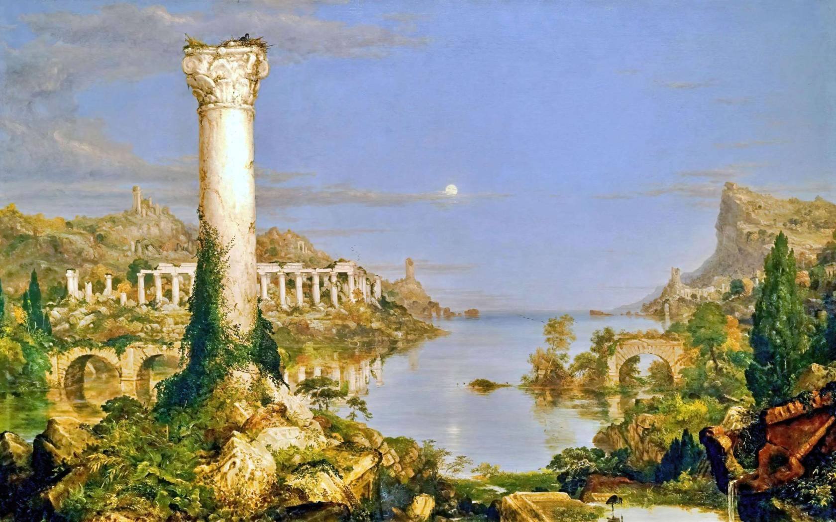 Thomas Cole – The Course of Empire: Desolation (1836).