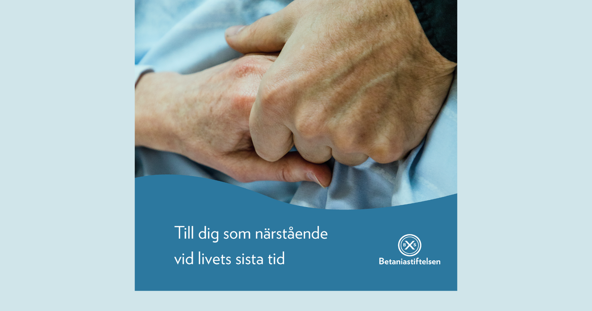 Närstående vid livets sista tid (betaniastiftelsen)