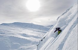 Stark snösäsong för Riksgränsen  