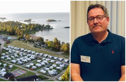 Vita Sandars Camping – följer strömmen med besöksrekord