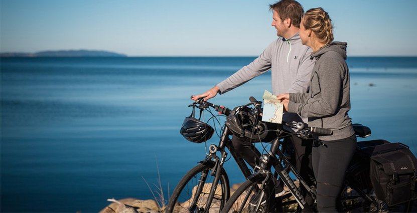 Nästa år hoppas man kunna erbjuda 20 olika paket med mat och cykling. Foto: Visit Halland