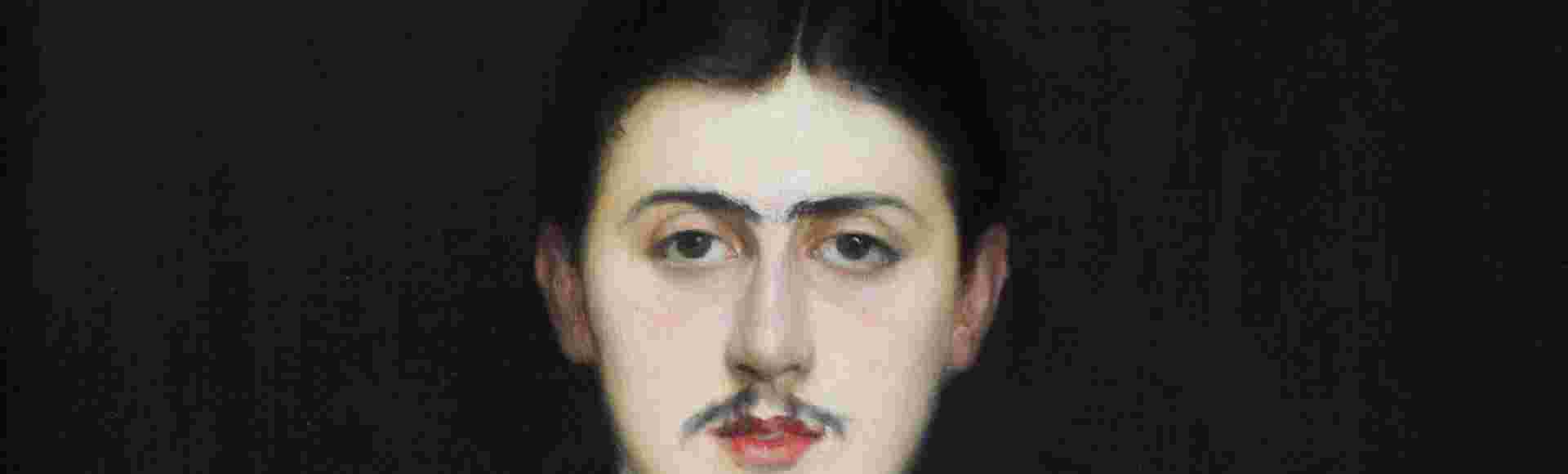 Portrait of Marcel Proust by Jacques-Emile Blanche.