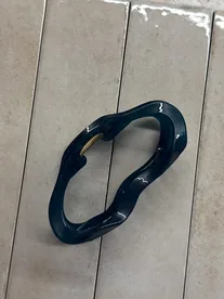 Evlove Wave Hair Claw – Forest Green