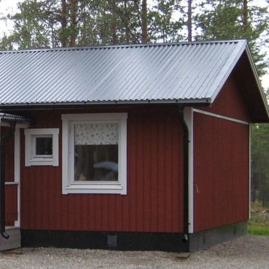 Red residential feel shed