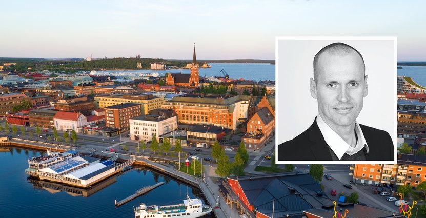 Mattias Mannberg, affärsutvecklare vid Luleå Business Region. Foto: Viveka Österman och Visit Luleå.