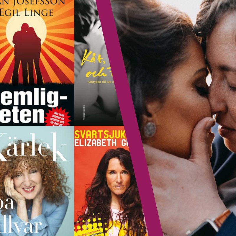 8 självhjälpsböcker om relationer, sex och brustna hjärtan