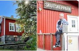 Hennes vilja och mod skapar arbeten på Höga kusten