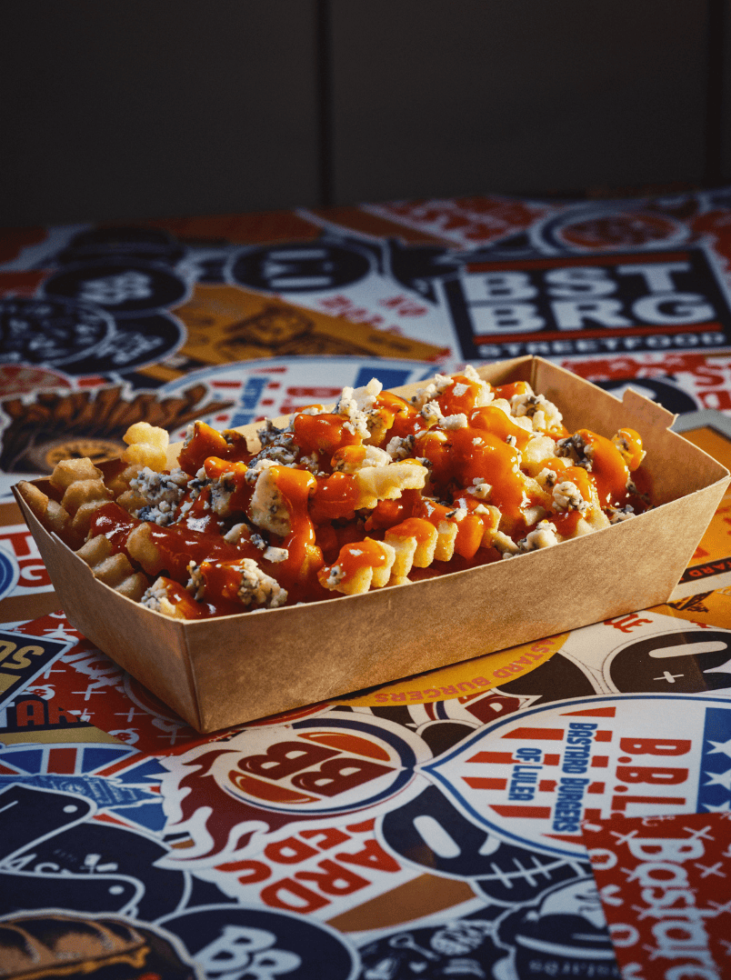 Buffalo Blue Cheese Fries