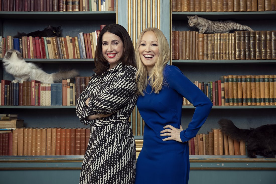 Carina Nunstedt och Ulrica Norberg, författarna bakom boken. 