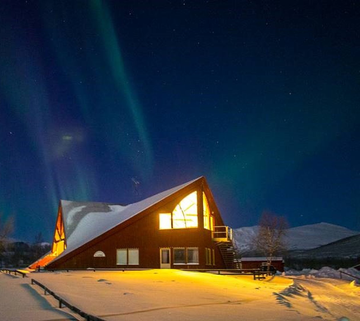 Restaurang Skáidi hos Nikkaluokta Sarri