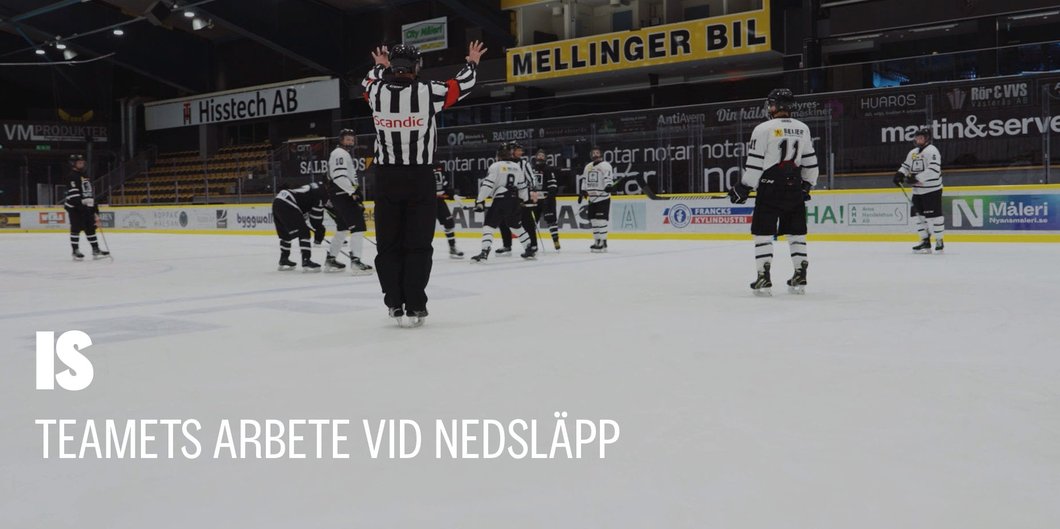 Teamets arbete vid nedsläpp