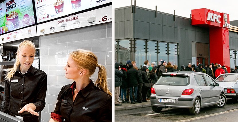 Fler svenskar vill äta kyckling - då planerar KFC storexpansion. Foto: KFC