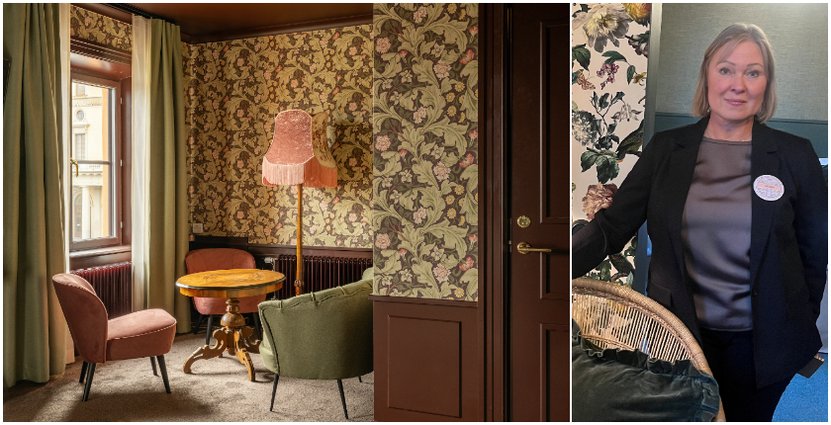 Helena Hammarberg Eriksson är hotellchef på Akademihotellet i Uppsala som öppnat ett historiskt hotell i grannhuset. 