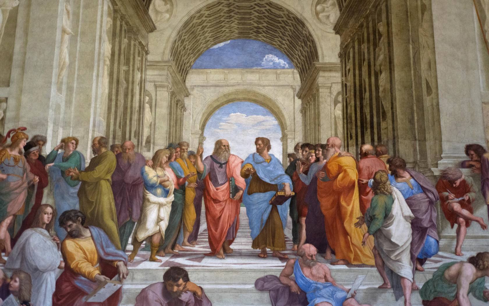 Raphael's The School of Athens.