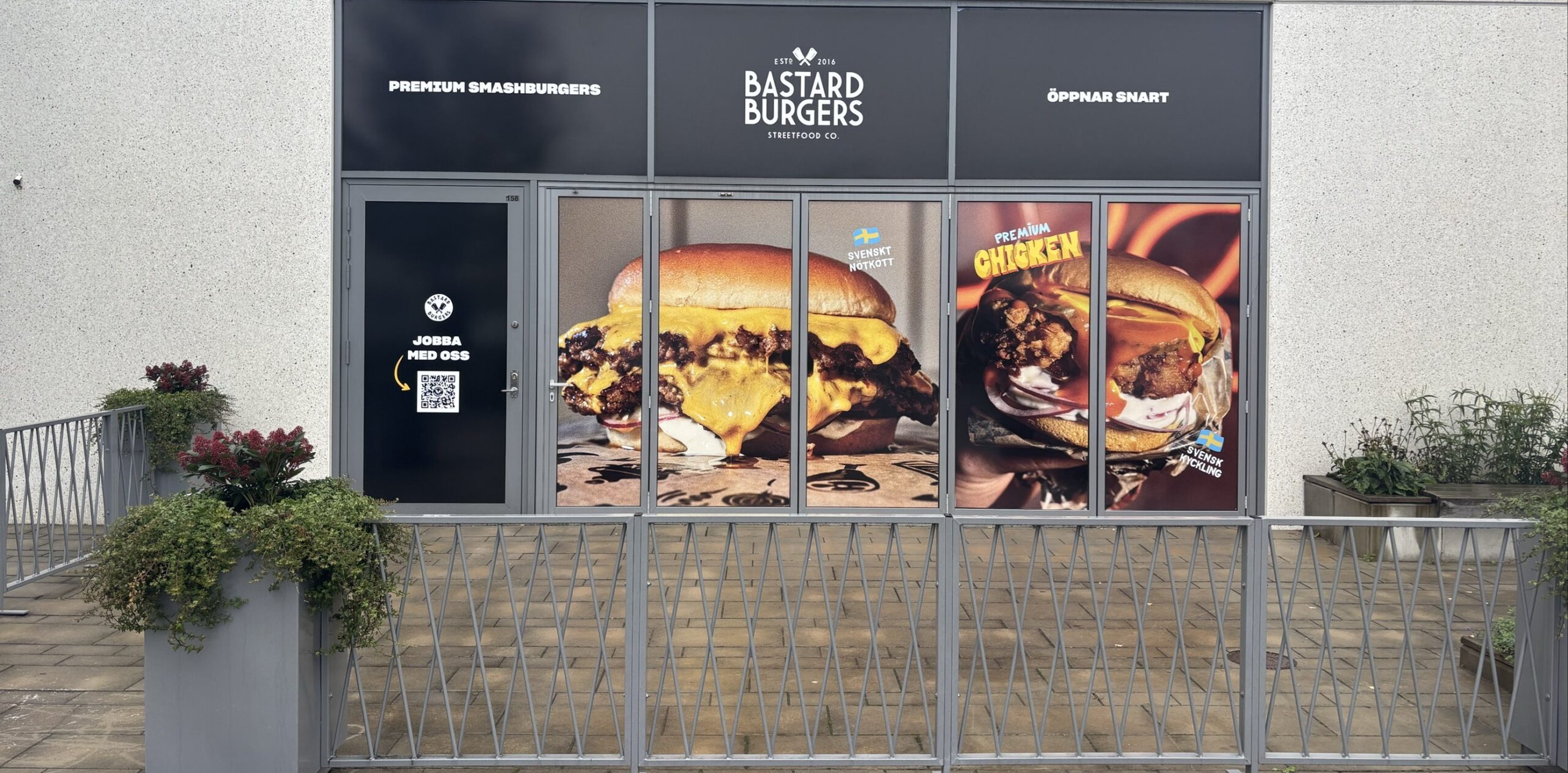 Bastard Burgers öppnar i Kungsmässan