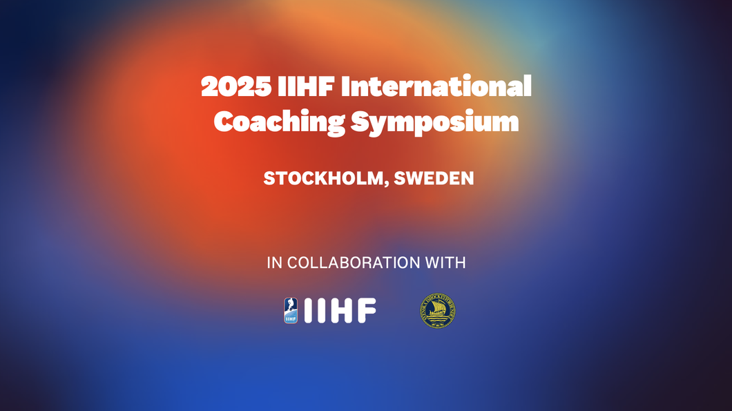 2025 IIHF Coaching Symposium - Greg Cronin