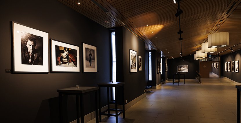 Fotokonsten finns på hela hotellet Foto: Anders Andersson