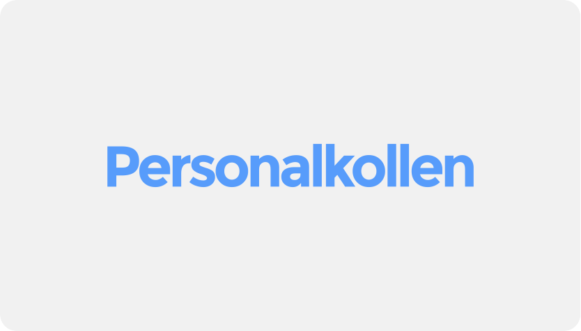 Personalkollen-logotyp, integration med Yabies kassasystem