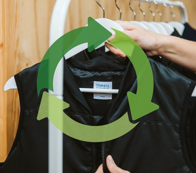 Återbrukade tyngdvästar