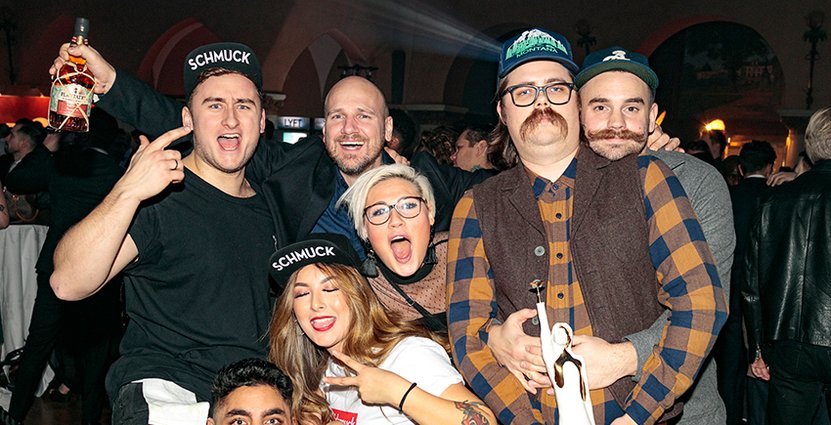 Vinnare utanför Stockholm: Sebastian Arleij, Sami Amro, Angelica Petri, Anderas Harrysson, Nathalie Fors, Martin Alexandersson , Leo Lahti Foto: Pressbild