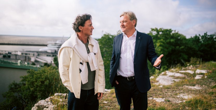 Petter Stordalen och Björn Nilsson 