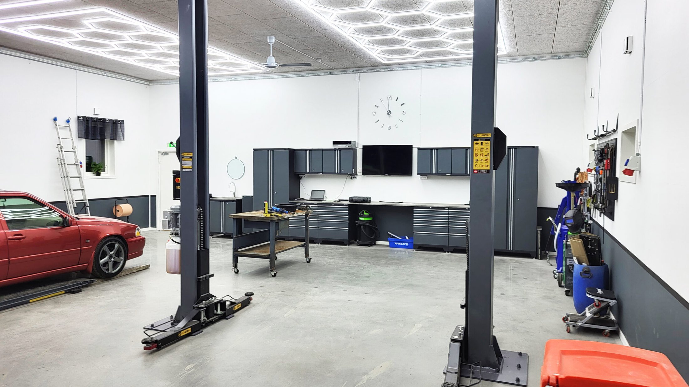 Kombinerad maskinhall