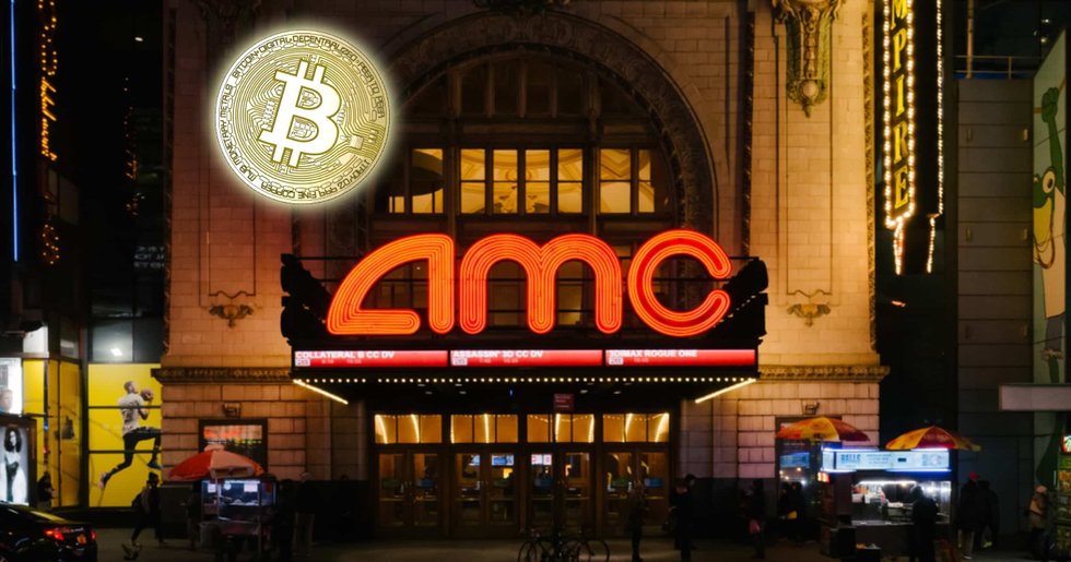 Biografkedjan AMC börjar ta emot bitcoinbetalningar