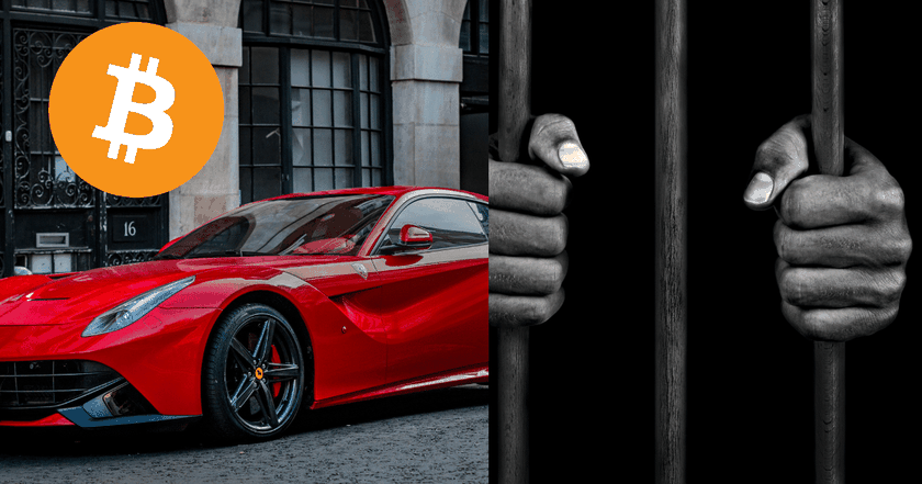 Köpte Ferrari med bitcoin – döms till fängelse