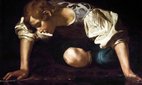 Caravaggio's 'Narcissus'.