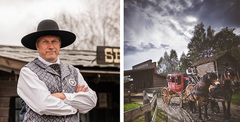 Temaparken High Chaparrals vd Mathias Bergendahl tar<br />
höjd för ännu en sommar präglad av pandemin.  Foto: Pressbild/High Chaparral