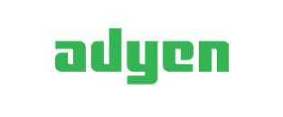 Logotyp för en av Yabies kunder Adyen