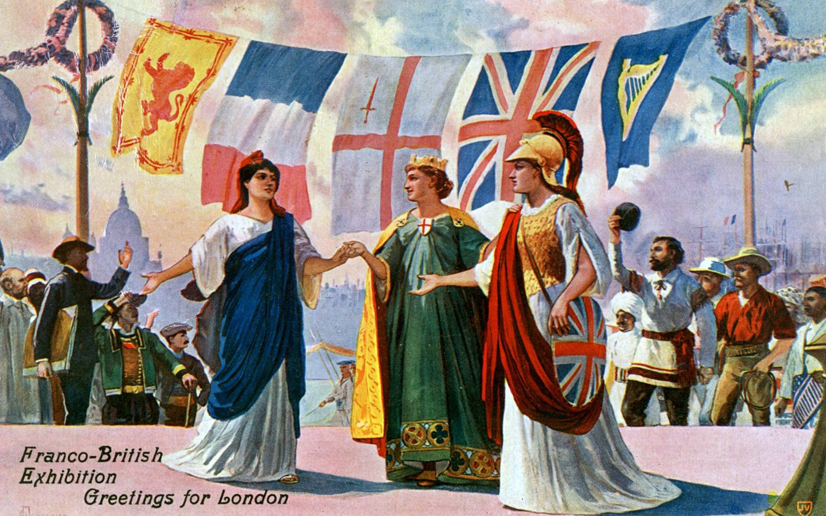 Poster for the Franco-British Exhibition.