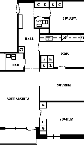 PlanlösningGluntens Väg 2